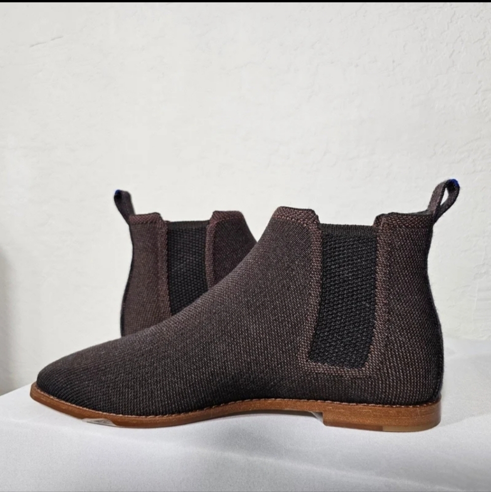 Rothy's The Merino Ankle Boot in Brown Sugar Size 7.5